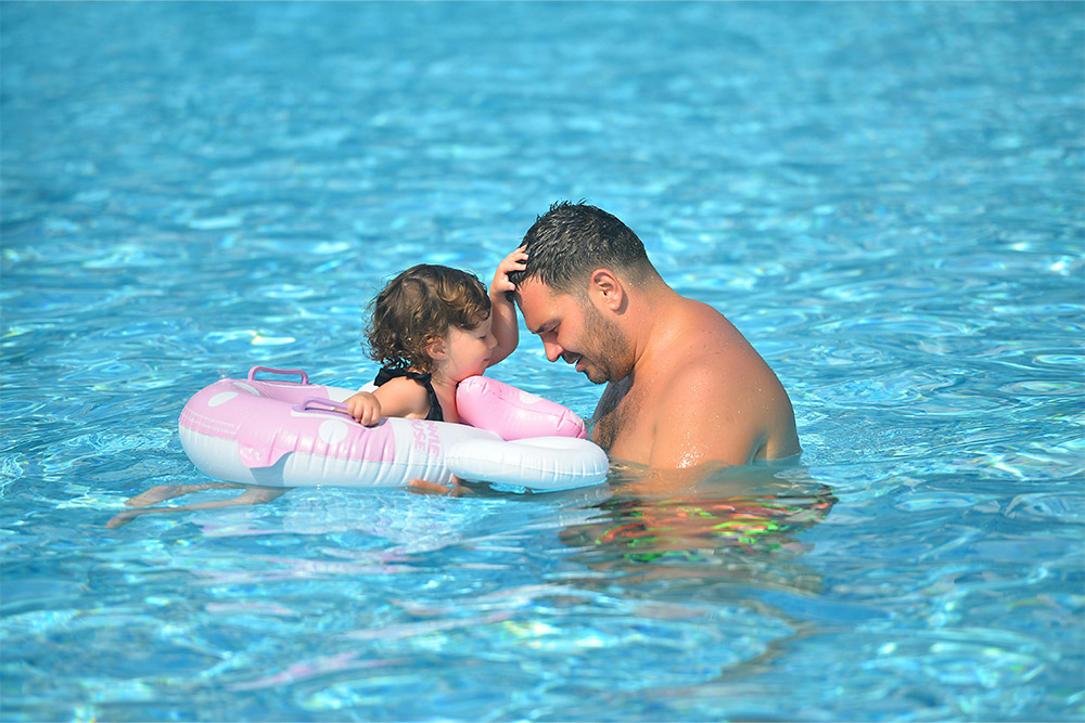 piscine spa camping Peyrignac